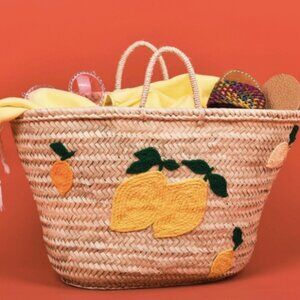 Lemon Italian Beach Bag